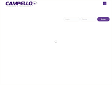 Tablet Screenshot of campello.com.br